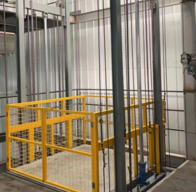 龙岩导轨式升降机一般加工周期